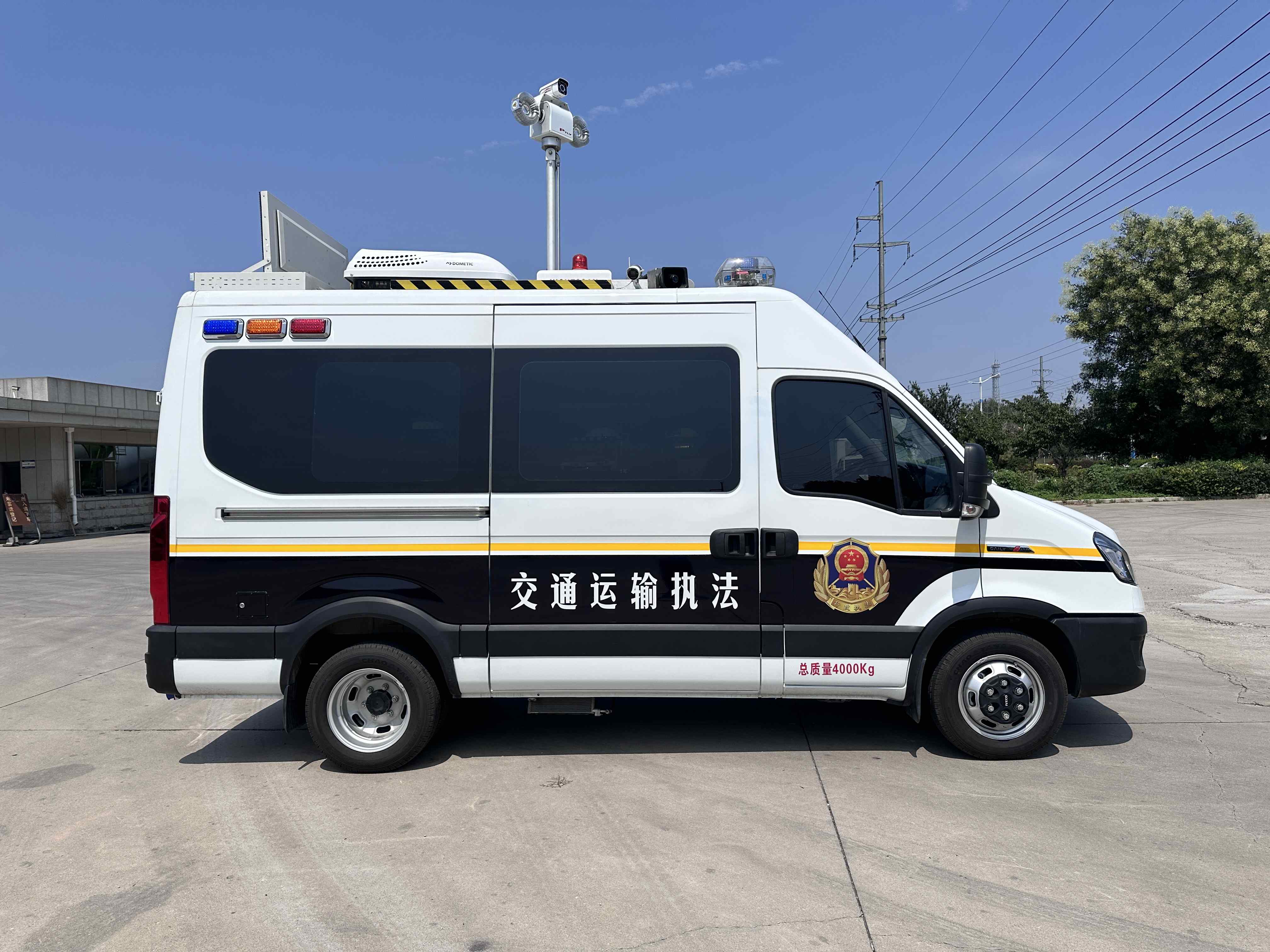 依维柯欧胜底盘治超专用车